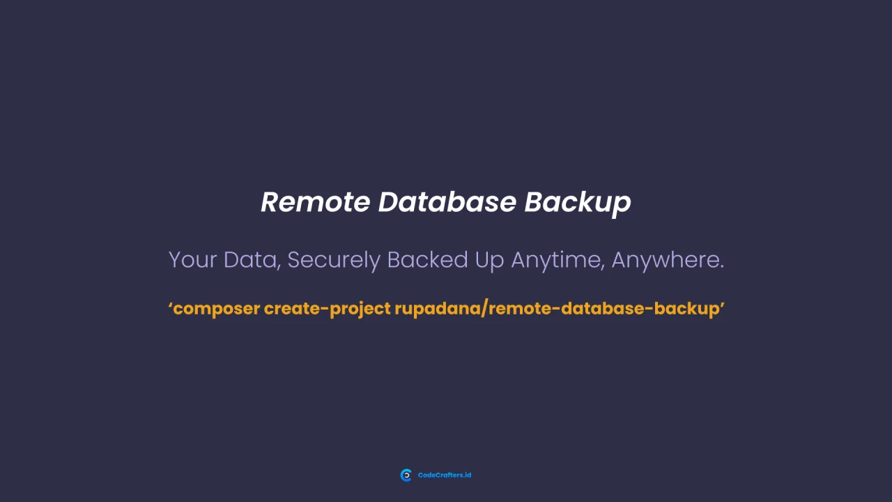 Remote Database Backup plugin thumbnail