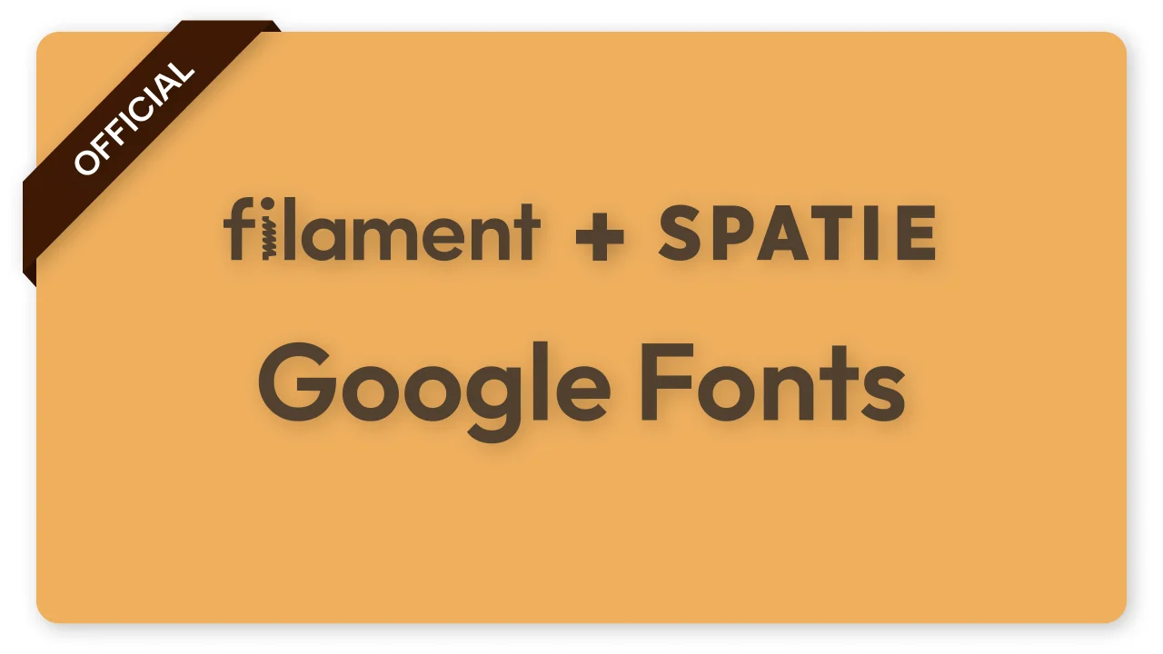 Spatie Google Fonts plugin thumbnail