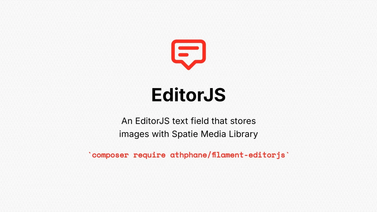 EditorJs plugin screenshot