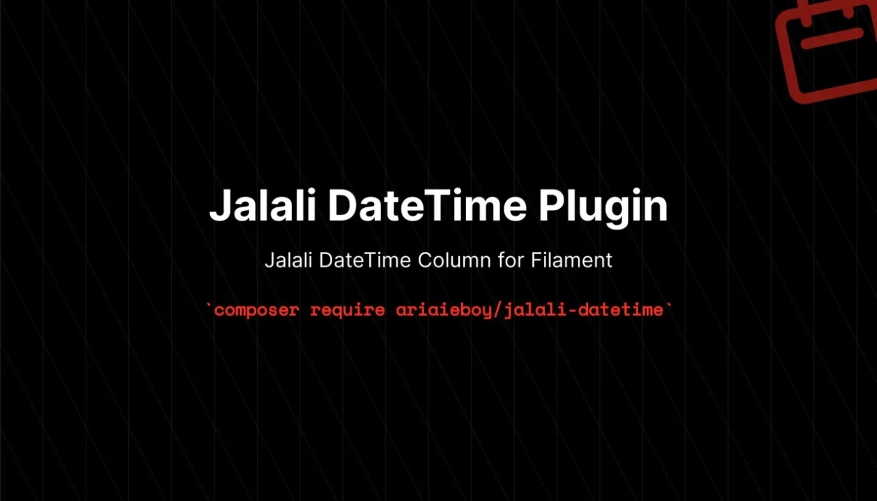 Jalali DateTime plugin thumbnail