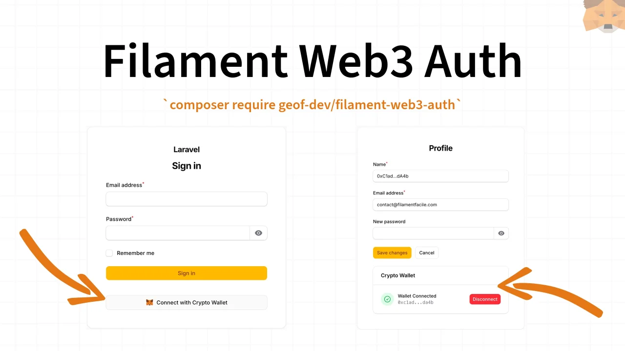Web3 Auth plugin screenshot