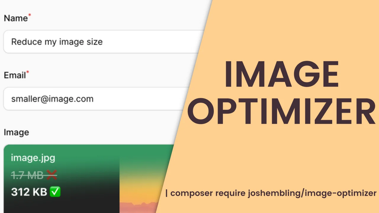 Image Optimizer plugin screenshot