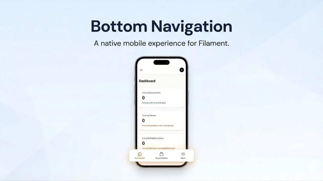 Mobile Bottom Navigation plugin thumbnail