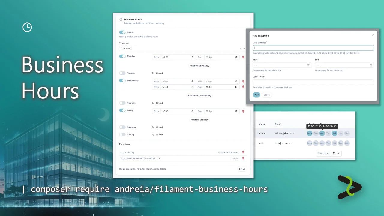 Business Hours plugin thumbnail