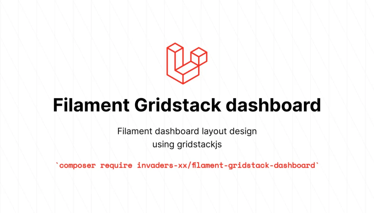 Gridstack dashboard plugin screenshot
