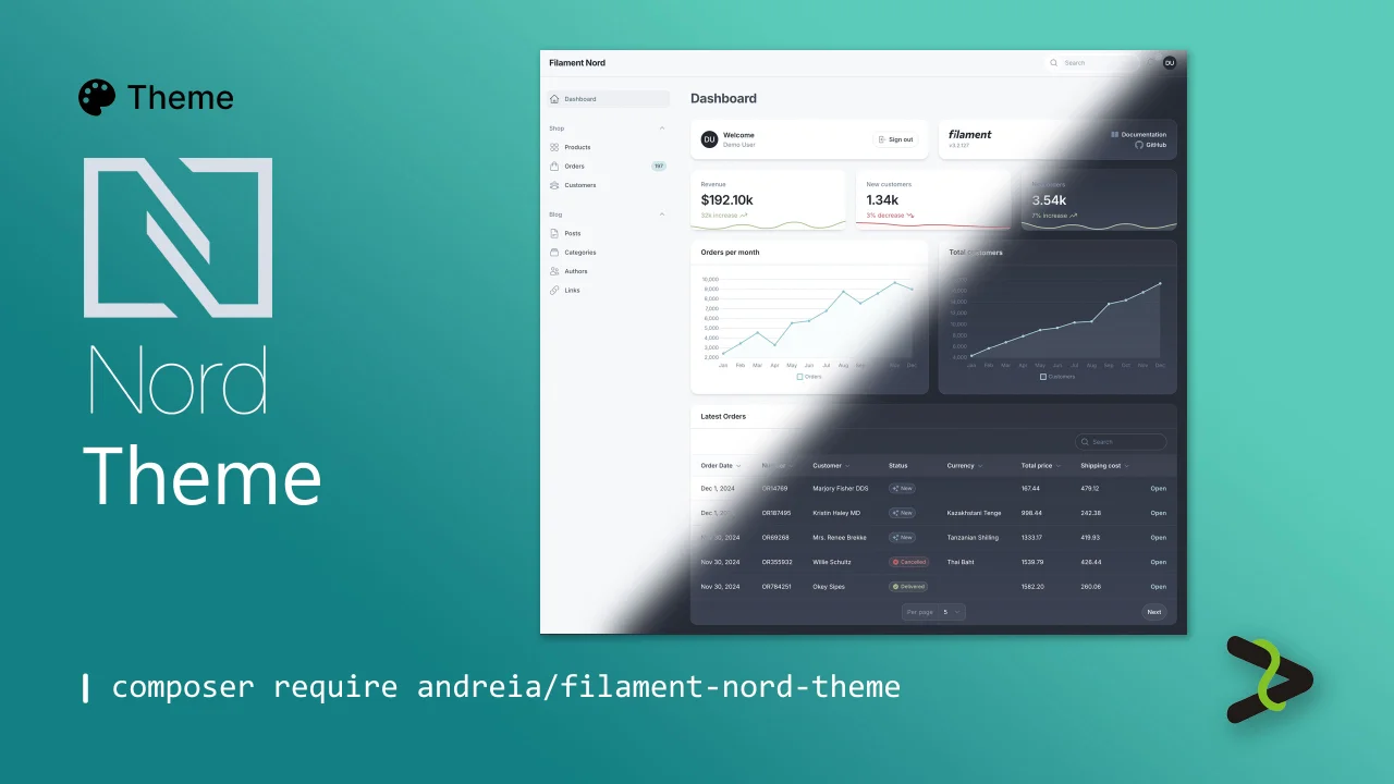 Nord theme plugin screenshot