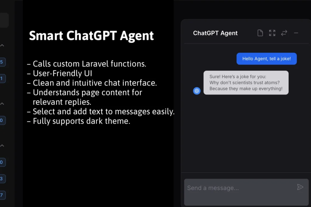 ChatGPT Agent plugin screenshot
