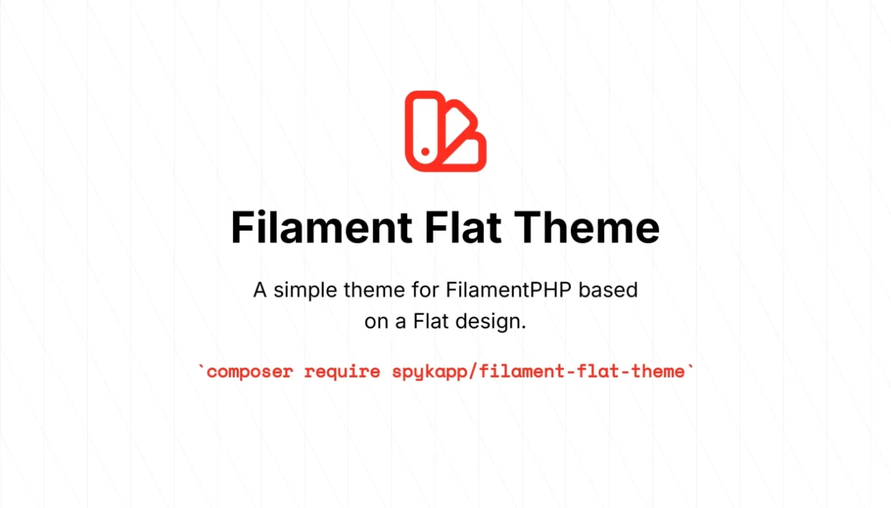 Flat Theme plugin thumbnail