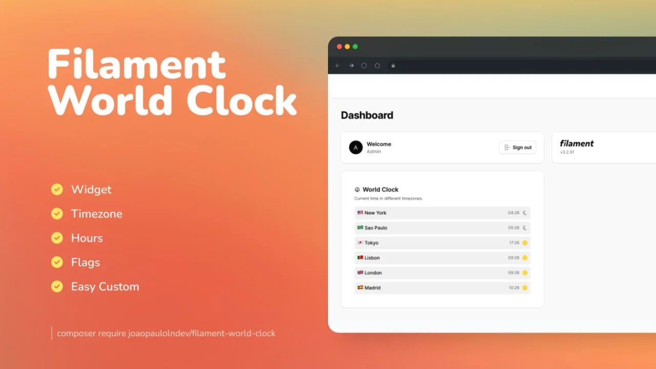 World Clock plugin thumbnail
