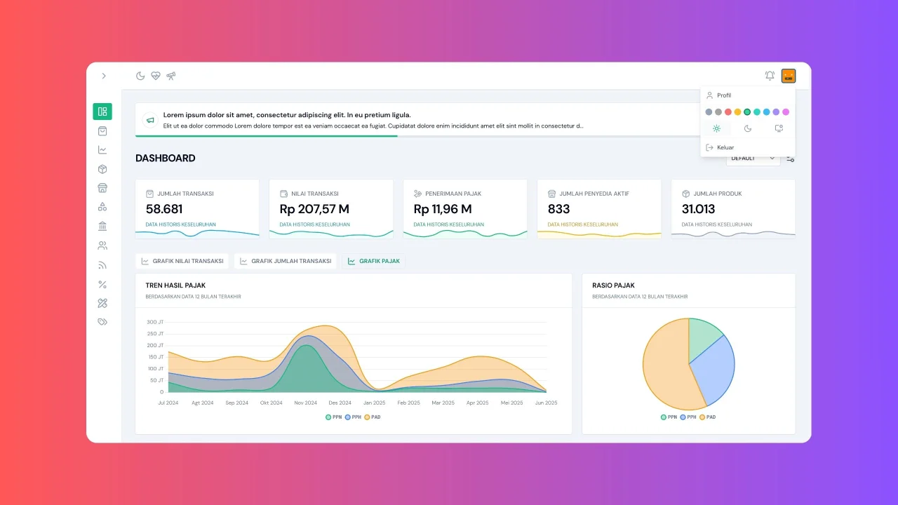 Palette Switcher plugin screenshot