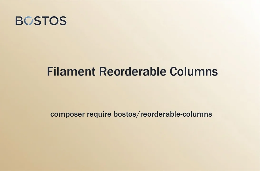 Reorderable Columns plugin screenshot