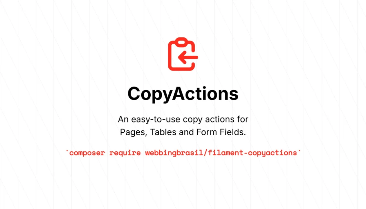 CopyActions plugin screenshot