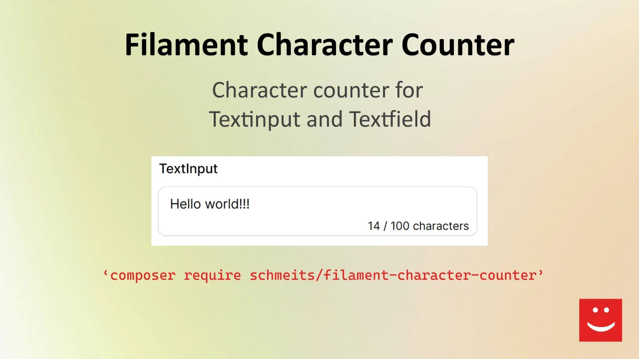 Character Counter plugin screenshot