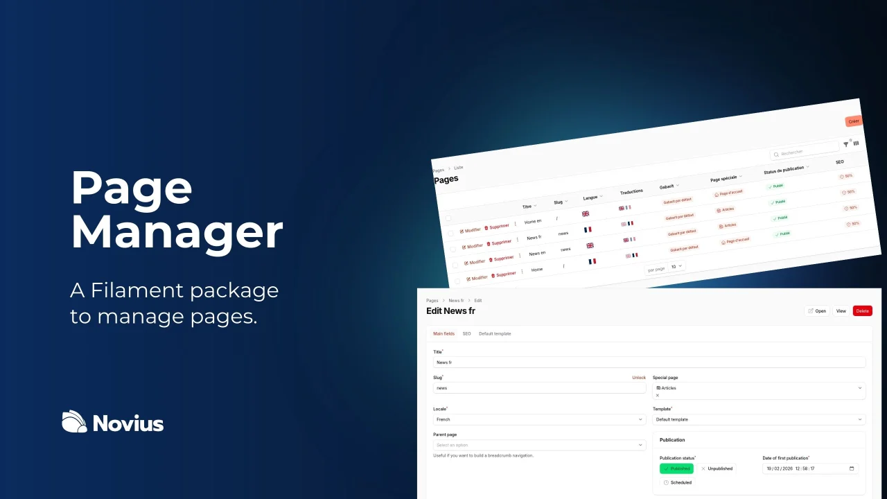 Page Manager plugin thumbnail