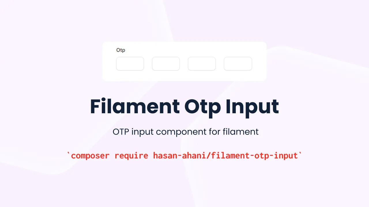 OTP input plugin screenshot