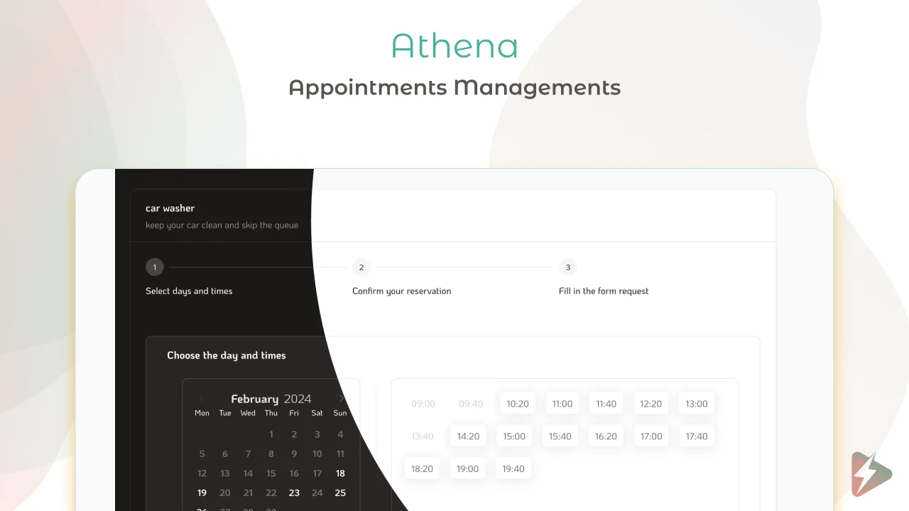 Athena ⚡️ Appointments Managements plugin screenshot