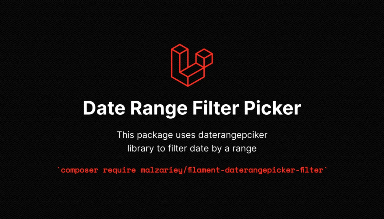 Date Range Filter and Picker plugin screenshot