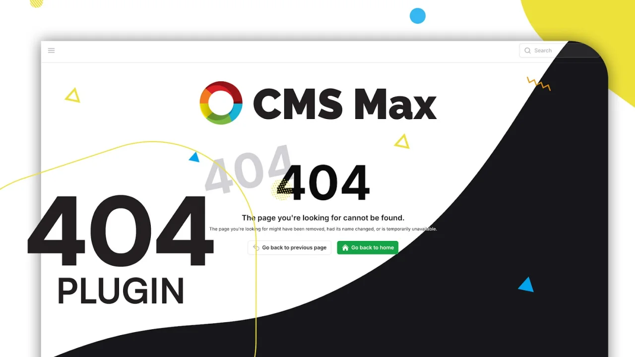 Error Pages plugin screenshot