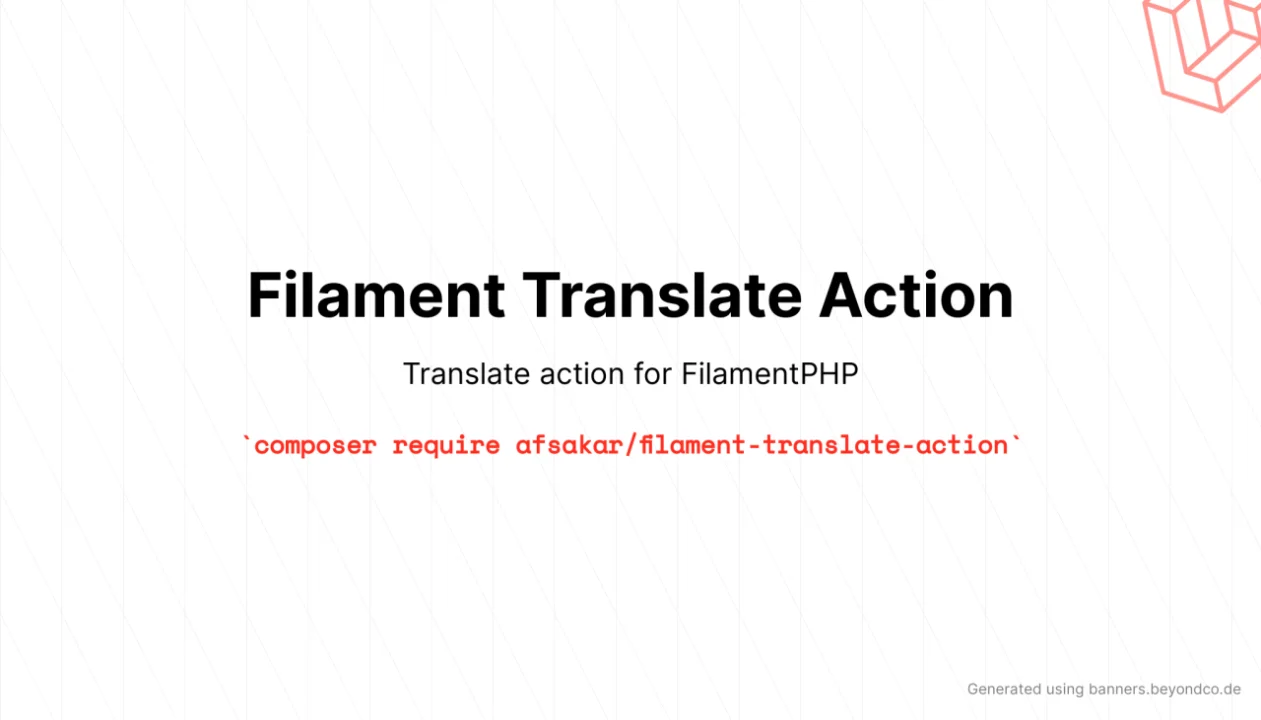 Translate Action plugin screenshot