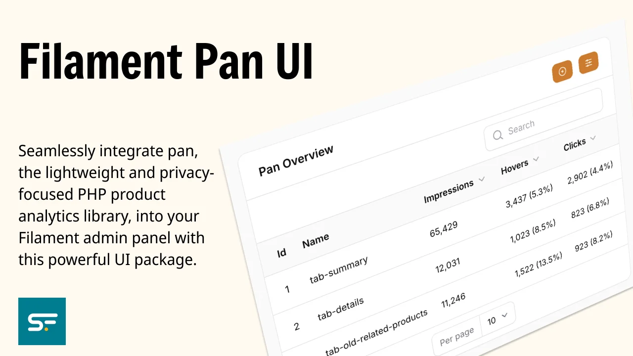 Pan plugin screenshot