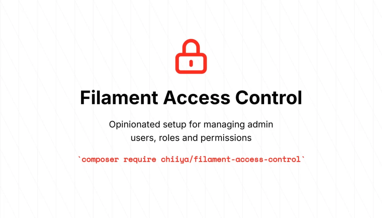 Access Control plugin screenshot