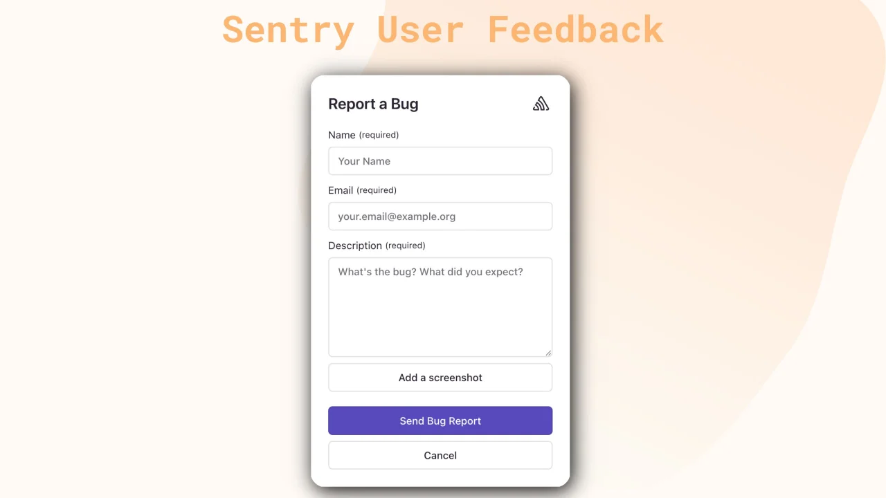 Sentry User Feedback plugin thumbnail