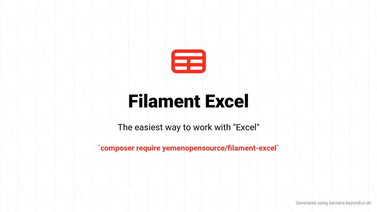 Excel plugin screenshot