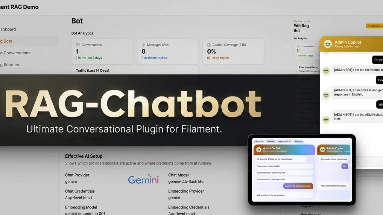 RAG Chatbot plugin screenshot