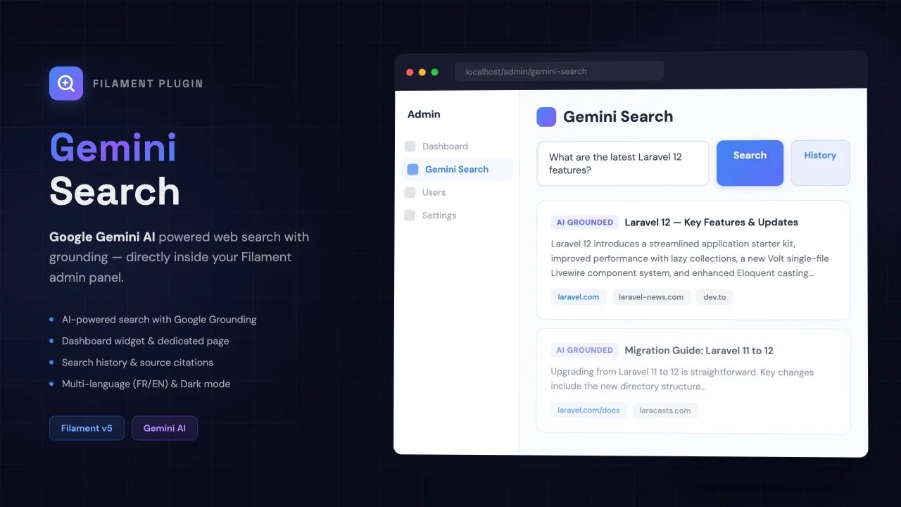 Gemini Search plugin thumbnail