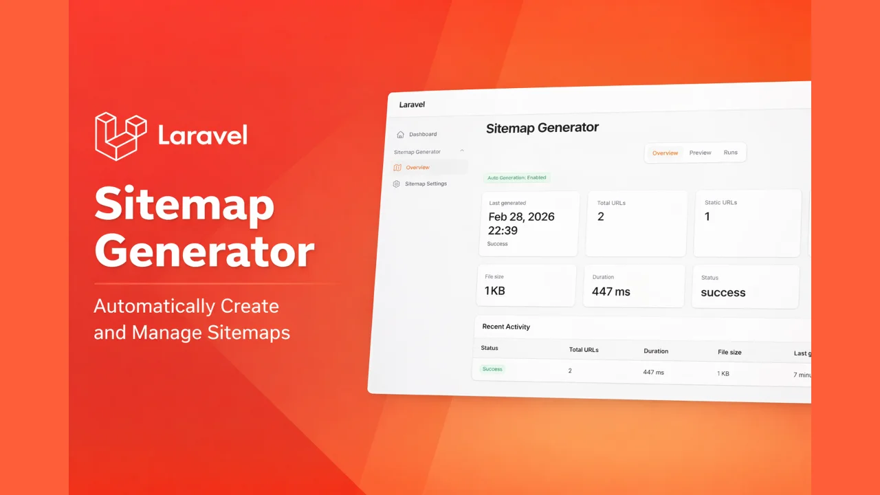 Sitemap Generator plugin screenshot