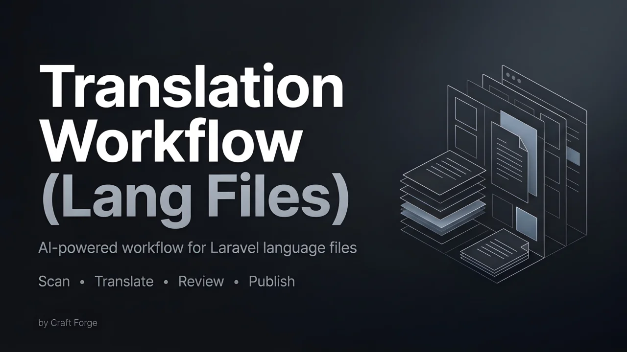 Translation Workflow plugin screenshot