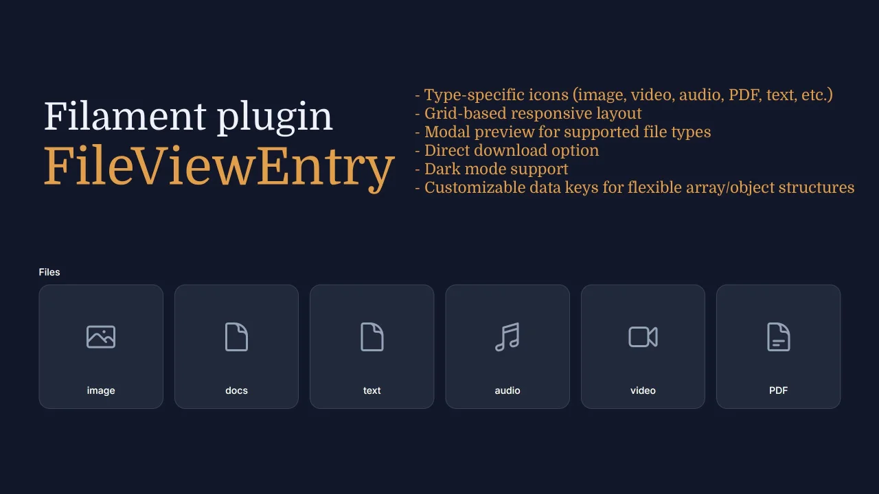 File View Entry plugin thumbnail