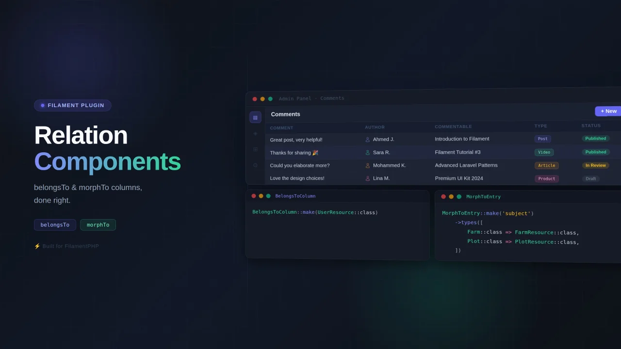 Relation Components plugin thumbnail