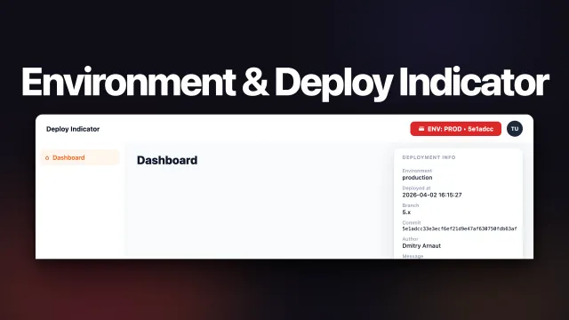 Environment & Deploy Indicator plugin thumbnail