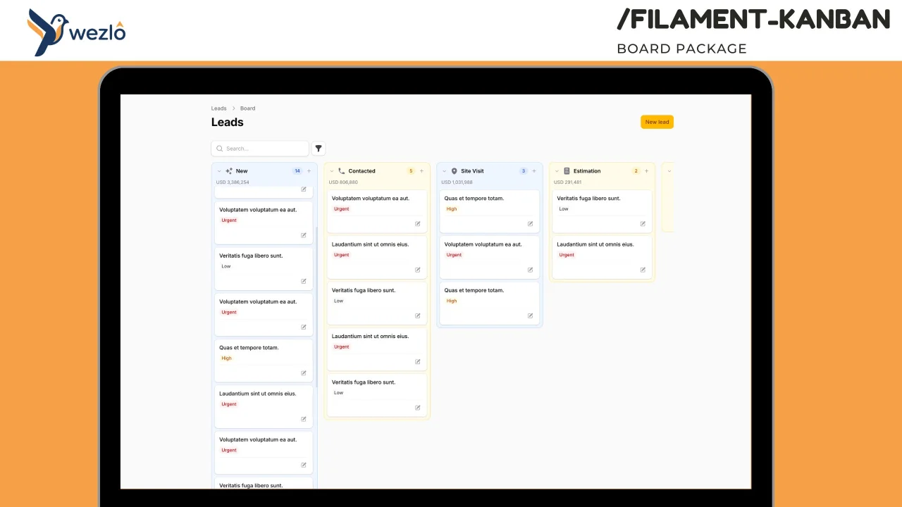 Easy Kanban Board plugin screenshot