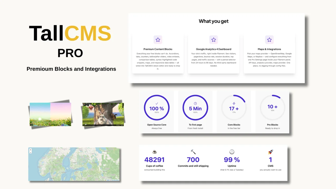TallCMS Pro plugin thumbnail