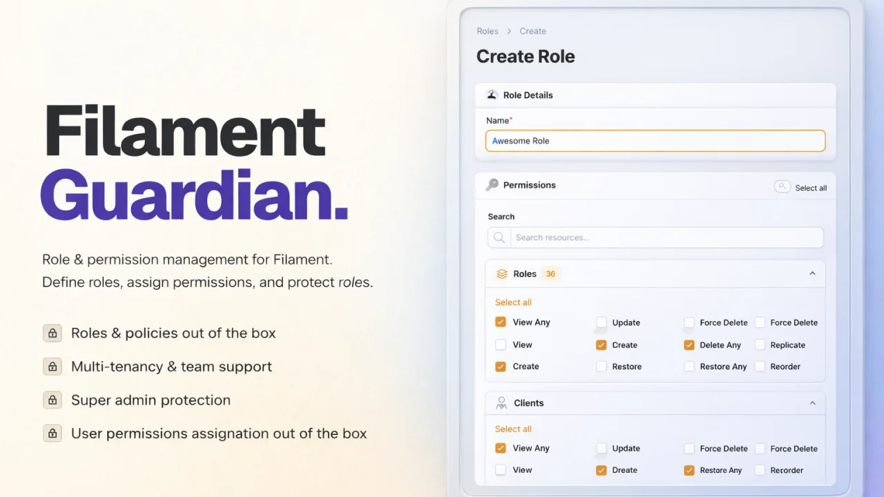 Guardian plugin screenshot