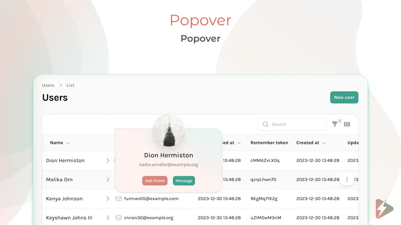 Popover ⚡️ Component plugin thumbnail