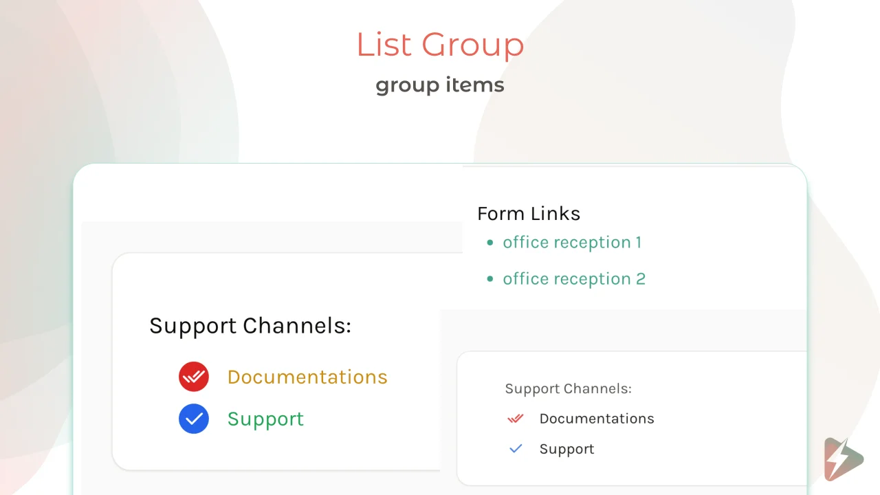 List Group ⚡️ Infolist Component plugin thumbnail