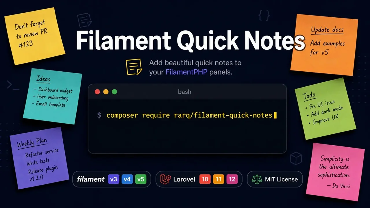 Quick Notes plugin screenshot