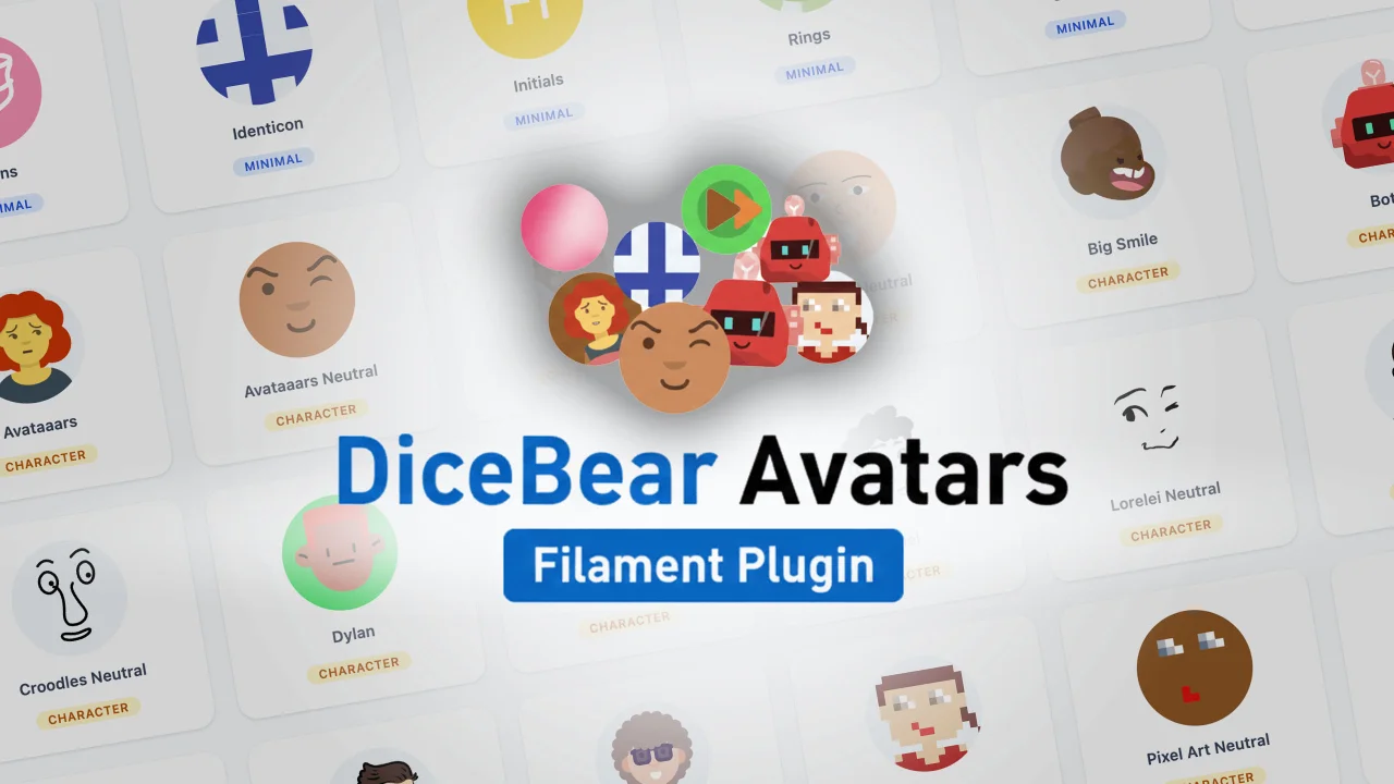 DiceBear Avatars plugin thumbnail