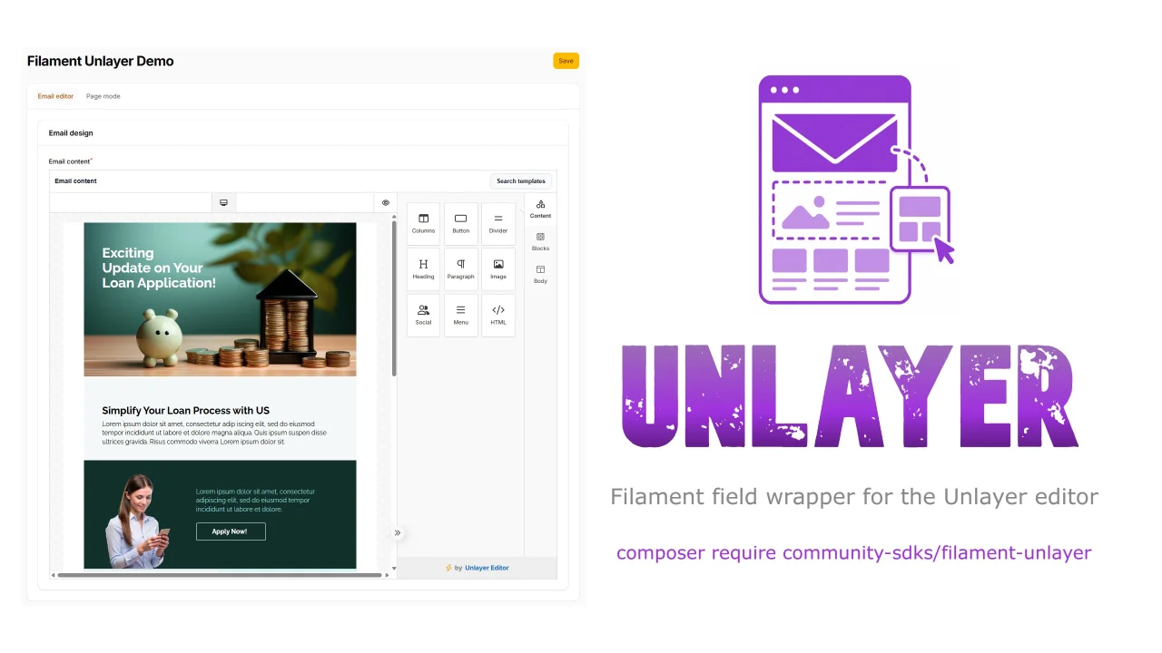 Unlayer plugin thumbnail