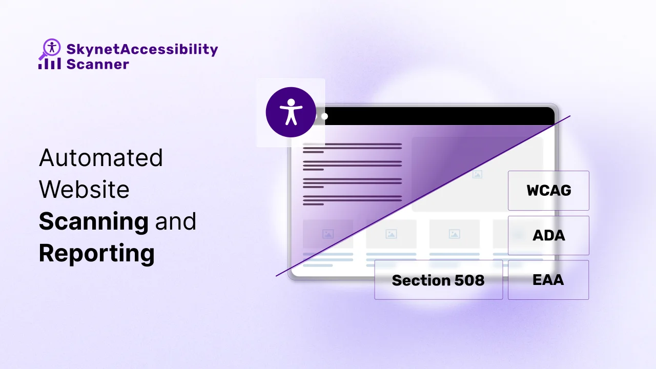 SkynetAccessibility Scanner plugin screenshot