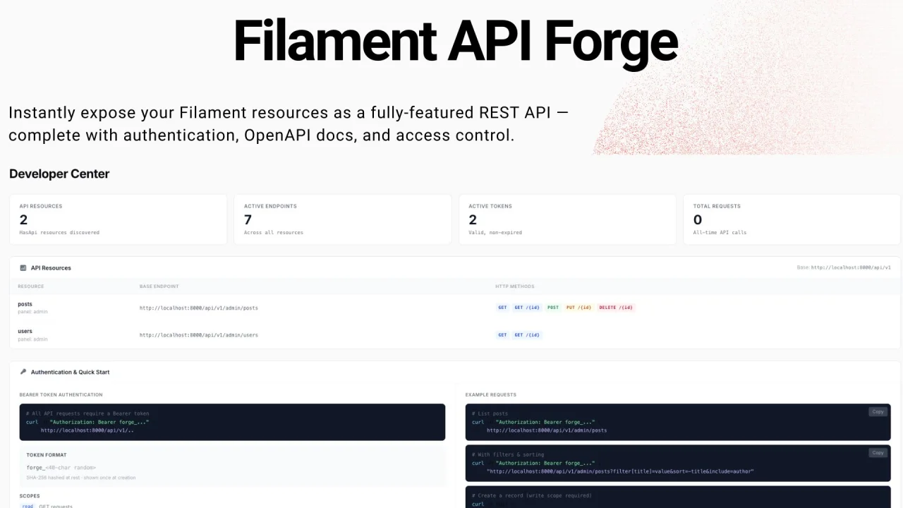 API Forge plugin screenshot