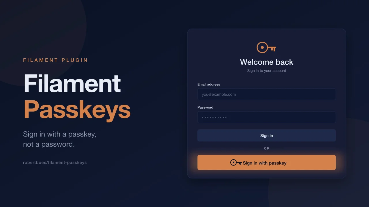 Passkeys Plugin plugin thumbnail