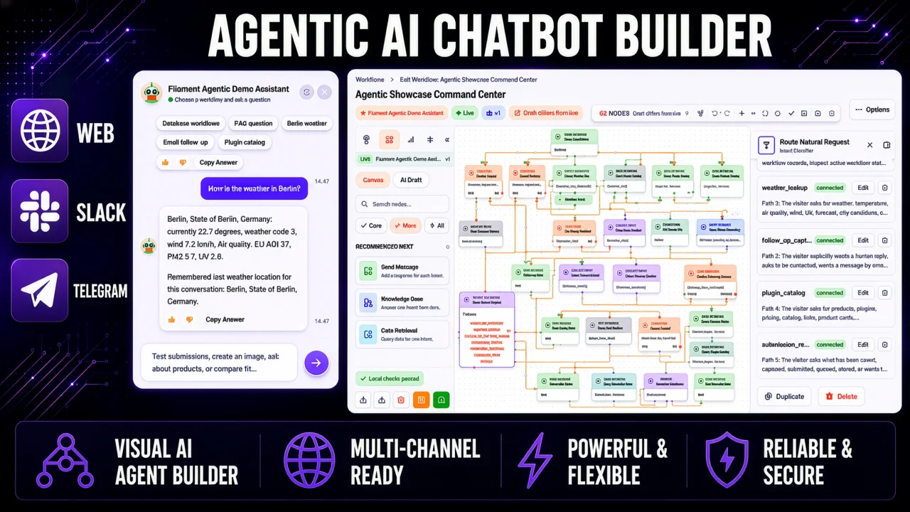  Agentic AI Chatbot Builder plugin screenshot