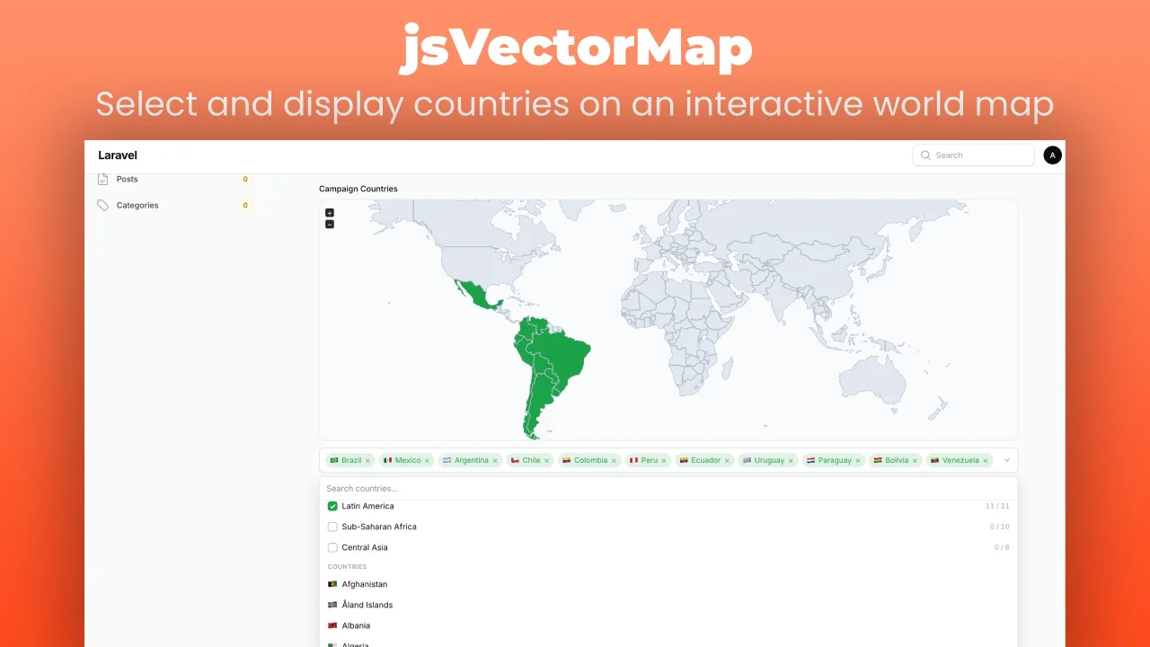 Country Selector plugin thumbnail