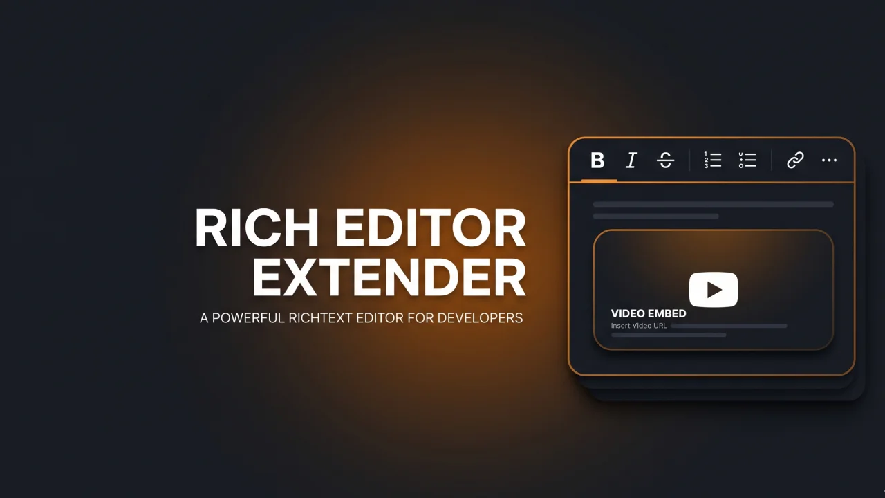 Rich Editor Extender plugin thumbnail