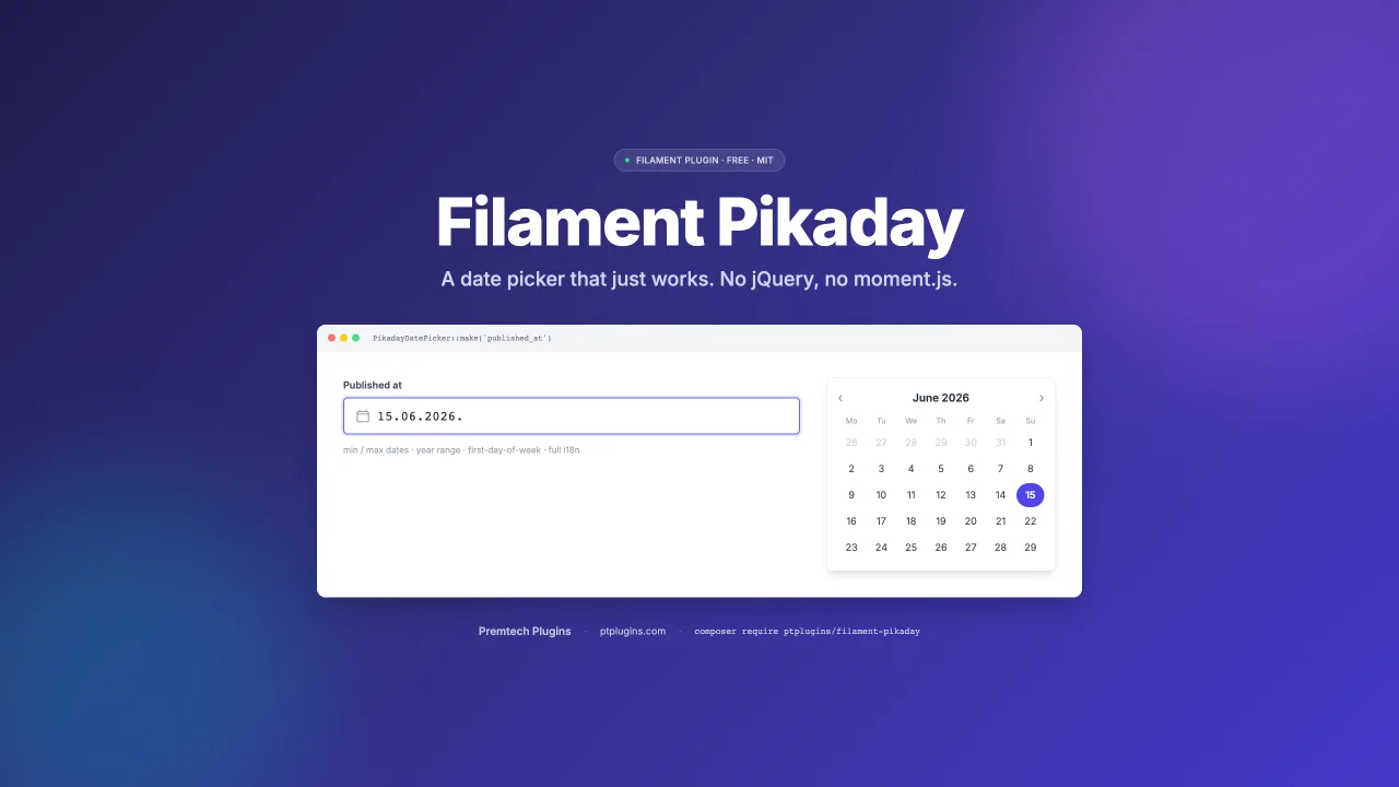 Pikaday plugin thumbnail
