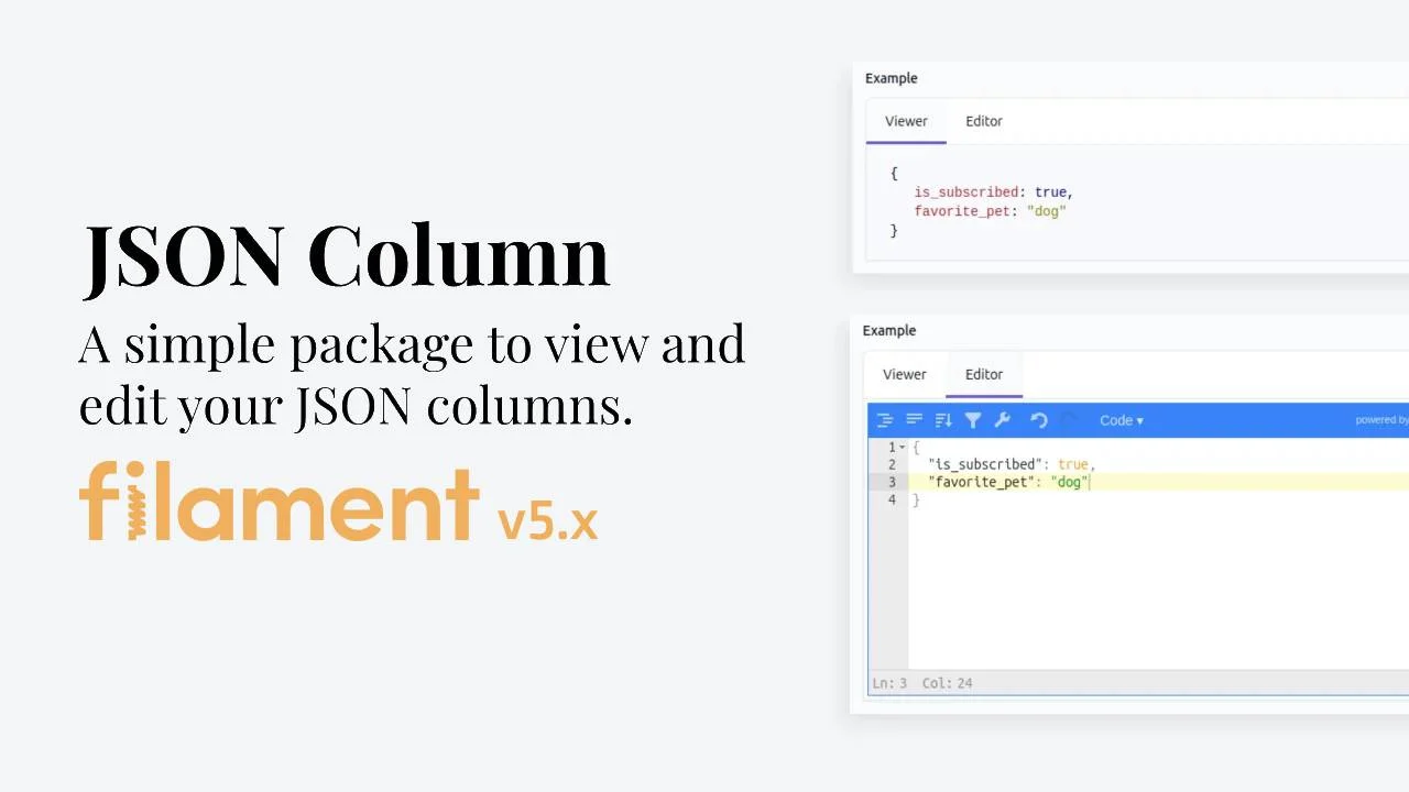 JSON Column plugin thumbnail